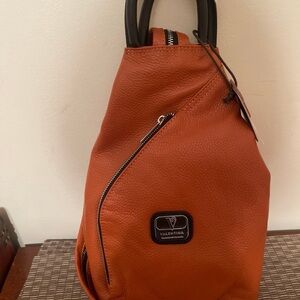 Valentina Made in Italy Leather Backpack